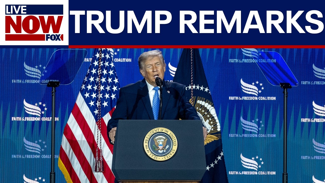Trump speaks at Faith & Freedom Coalition conference
