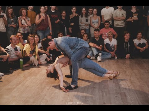 Improv West Coast Swing Semion Ovsiannikov & Maria Elizarova - Americano DanceCamp 2021 TeachersShow