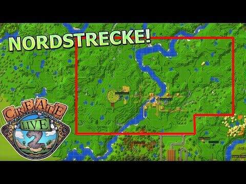 Building a train circuit & planning a factory with your colleagues! - Minecraft Create Live 2 #23