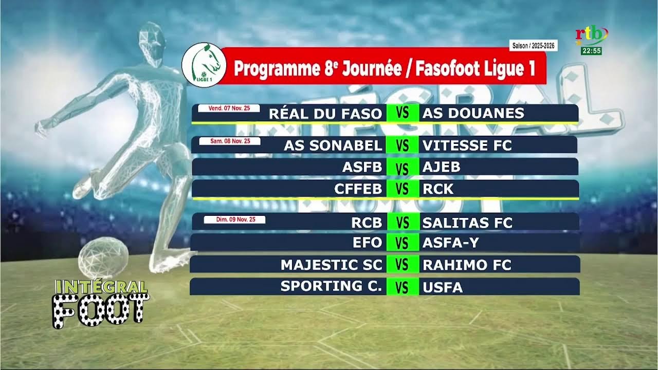 RTB - Intégral Foot du 03 novembre 2025