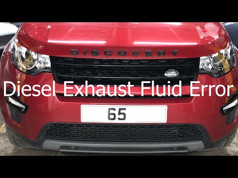 Land Rover Discovery Sport Diesel Exhaust Fluid Dosing Malfunction FIXED Error Codes P2BAF P2BA6