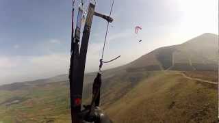 preview picture of video '29.03.12 Paragliding Mt.Leinster'