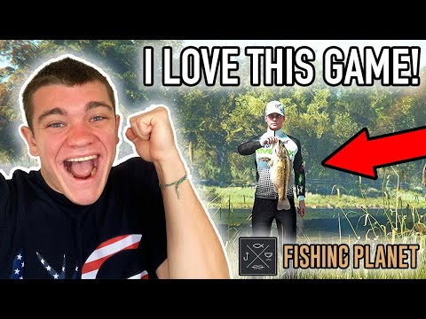 I LOVE THIS GAME!!! Fishing Planet Pt.3 - Kendall Gray