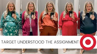 Okay, Target! | PLUS SIZE Target Try On | FINALLY cute stuff in my store 🎯