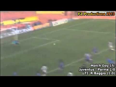 Serie A 1991-1992, day 15 Juventus - Parma 1-0 (R.Baggio goal) 
