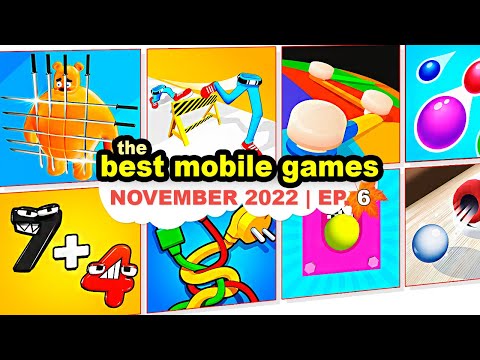 Merge Number Run, CubeCraft, Match The Rope, Rolling Ball | The Best Mobile Games November 2022 Ep 6 - YouTube