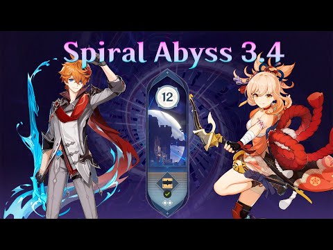 Yoimiya c0 super vape and Tartaglia c0. Spiral Abyss 3.4-3.5 - Floor 12 9 Stars