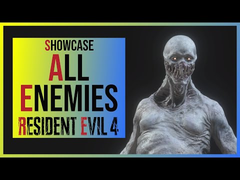 Resident Evil 4 Remake: All Enemies Showcase