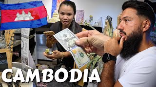 $150 Challenge In The Most Expensive Market In Siem Reap, Cambodia 🇰🇭