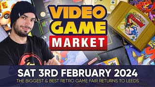 Leeds Video Game Market (Feb 2024) FOOTAGE AND PICKUPS