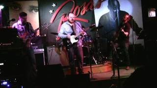 Josh Smith sitting in with Pete Galanis and the band at Rosa's Blues