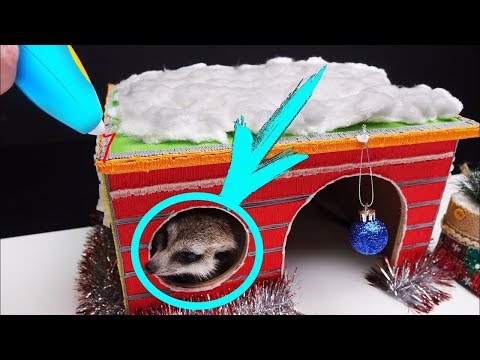 New Year House for Timon Made with a 3D Pen!!! Video