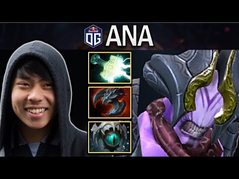 OG.ANA SMURF FACELESS VOID WITH 20 KILLS - DOTA 2 7.30D GAMEPLAY