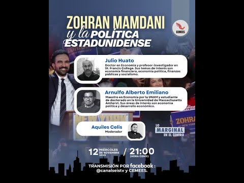 Lo Marginal en el Centro | Zohran Mamdani y la política estadounidense