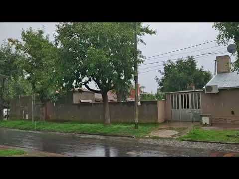 Se largo la lluvia en lincoln en la pcia de buenos aires 23/2/26 #tormenta 