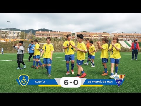 Resum de l'Aleví A - CE Premià de Mar (6-0)