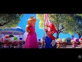 Super Mario Galaxy Movie Princess Peach Kisses Mario