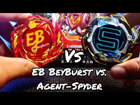 Beytuber Brawl -- (EB BeyBurst VS. Agent_Spyder) -- Beyblade Combo Battles