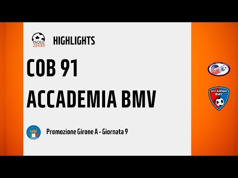 [HIGHLIGHTS] Promozione Girone A 24/25 - Day 9 - Cob 91 - Accademia BMV
