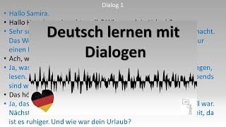 Dialoge A2 - B1. Deutsch lernen durch hören. 4