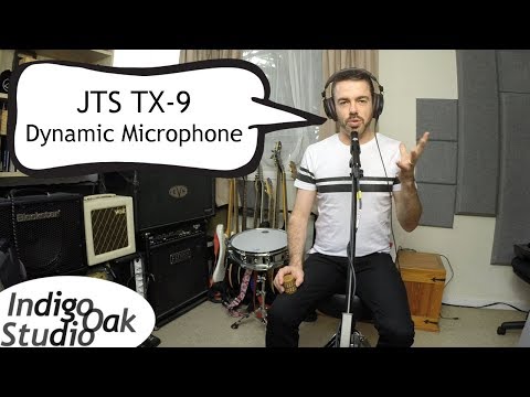 Indigo Oak Studio - JTS TX-9 Condenser Microphone review & demonstration