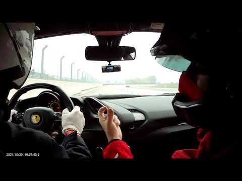 On-Board Camera - Circuito Tazio Nuvolari - Ferrari F488 GTB - RSE Italia