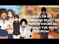kokujin no tenkousei react to hiroki as seongji yuk [lookism]