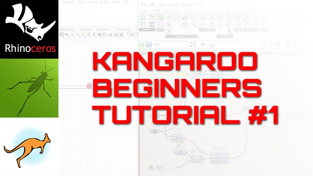 A brief introduction to Kangaroo for beginners || Grasshopper in Rhino tutorial #1