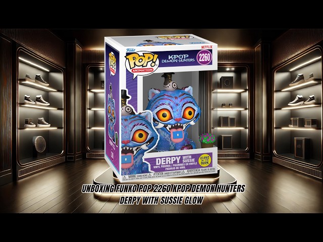 Vídeo relacionado con POP Funko Anime: KPOP Demon Hunters - Derpy with Sussie (Glow-in-The-Dark) Figura de vinilo (incluye funda protectora de caja compatible), multicolor, 3.75 pulgadas