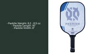 Video thumbnail: Onix Evoke Premier Heavyweight Composite Pickleball Paddle
