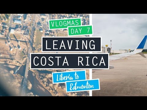 VLOGMAS DAY 7 ❄ IPAD AIRPORT STRUGGLES // TRAVEL DAY // COSTA RICA
