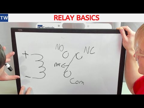 How to Wire a Relay or Contactor Coil and Contact