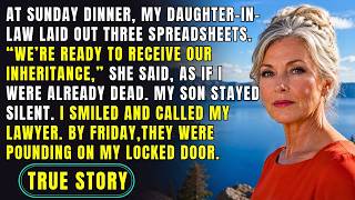 “The Inheritance Is Ours,” My Daughter-in-Law Smirked— I Smiled and Changed Everything
