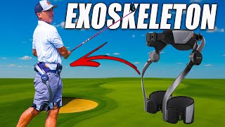 World’s First Golf ExoSkeleton Test - SHOCKING RESULTS!