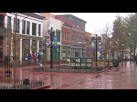 Snow Starts Falling In Boulder
