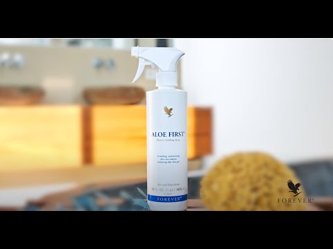 Aloe First® - 81% reines Aloe-Vera-Gel versorgt den Körper mit Feuchtigkeit und Nährstoffen.