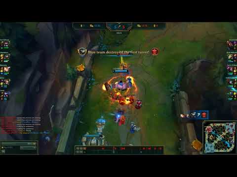 Master Yi (Real Danijrm) Vs. Dr. Mundo (Febiven) 1v1 level 7 Patch 8.13
