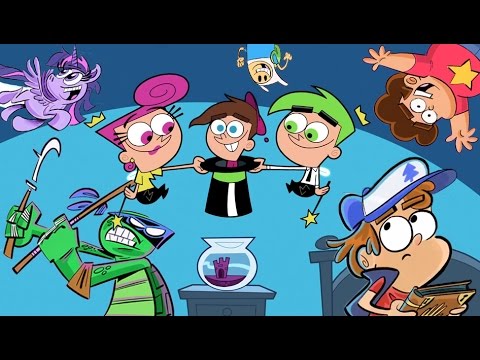 The Creator Of 'Fairly Odd Parents' Draws Other Cartoon Characters In His Style