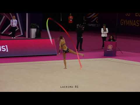 Alexandra SOLDATOVA (RUS) ribbon EC 2017 - Final