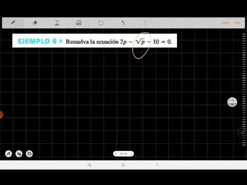 Ecuaciones con exponentes racionales - Ejemplo 2