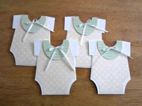 DIY Homemade baby shower invitation Decorating ideas