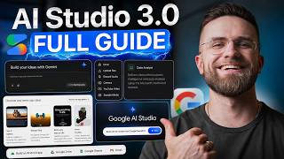 Google AI Studio 3.0: Build Full-Stack Apps — Step-by-Step Guide & Transcript
