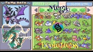 Pokemon Cloud White All Mega Evolutions Cheats(Blaziken, Rayquaza, mewtwo etc)