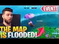 THE MAP IS FLOODED! INSANE FORTNITE SEASON EVENT! - Fortnite The Device Event Reaction