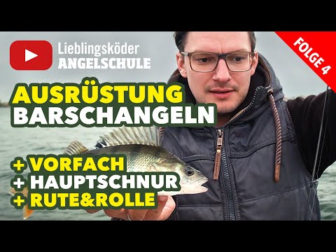 Die passende Angelausrüstung zum Barschangeln mit dem Gummifisch (Staffel 1, Folge 4)