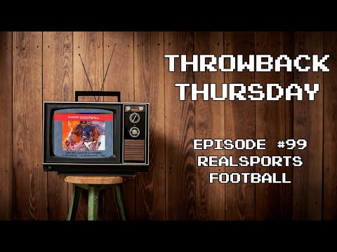 Realsports Football Atari 2600 Gameplay (Throwback Thursday - Episode 99)