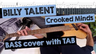 🎸 BILLY TALENT - Crooked Minds (FPV/POV BASS cover with TAB)