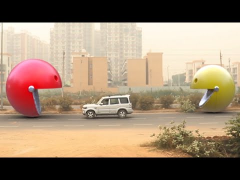 Pac-Man in Real Life