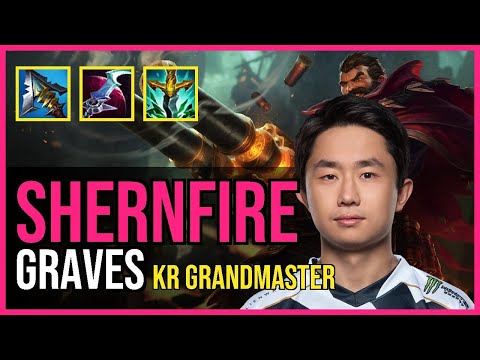 Shernfire - GRAVES vs. LEE SIN Jungle | KR Grandmaster