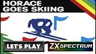 LET'S PLAY: HORACE GOES SKIING (ZX SPECTRUM - With Commentary)